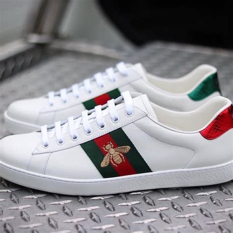 poshmark gucci shoes men|Gucci platform trainers.